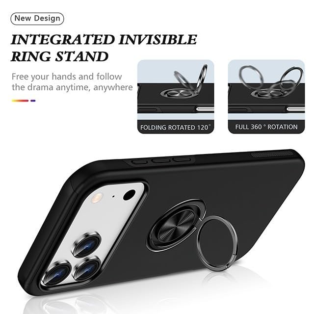 Coque silicone iPhone 17 Pro violet finition rigide haut de gamme - 3