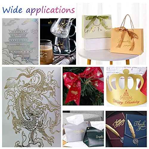 SUPERFINDINGS 7 Rotolo 7 Colori Toner Oro Foglio