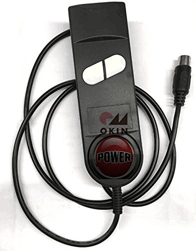 GYG Generic 2 BUTTON (UP/DOWN) 5PIN 180° LIFT CHAIR OR POWER RECLINER HAND CONTROL FOR OKIN OR LIMOSS 3/5 WIRE CONTROLLER