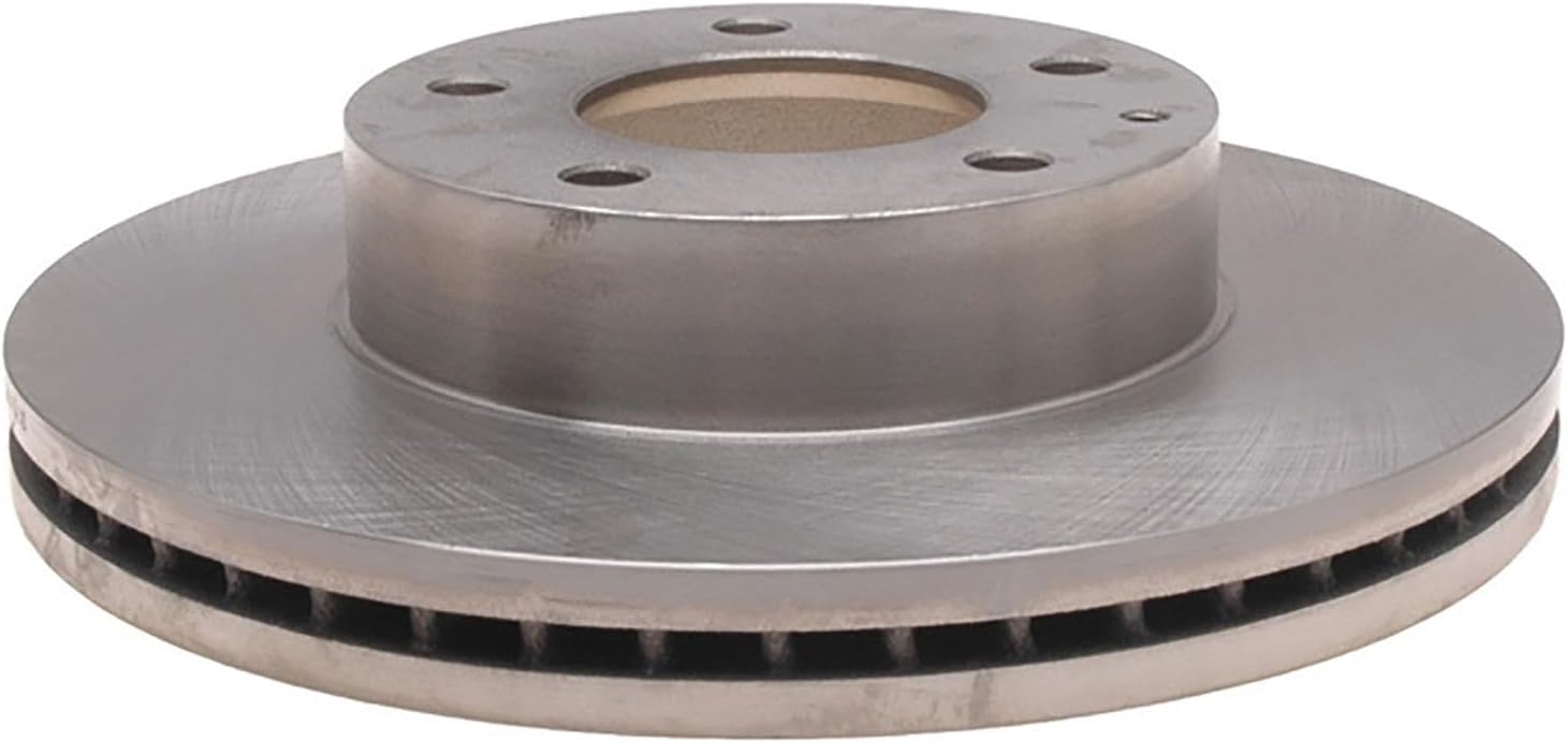 ACDelco Silver 18A555A (19296936) Non-Coated Front Disc Brake Rotor