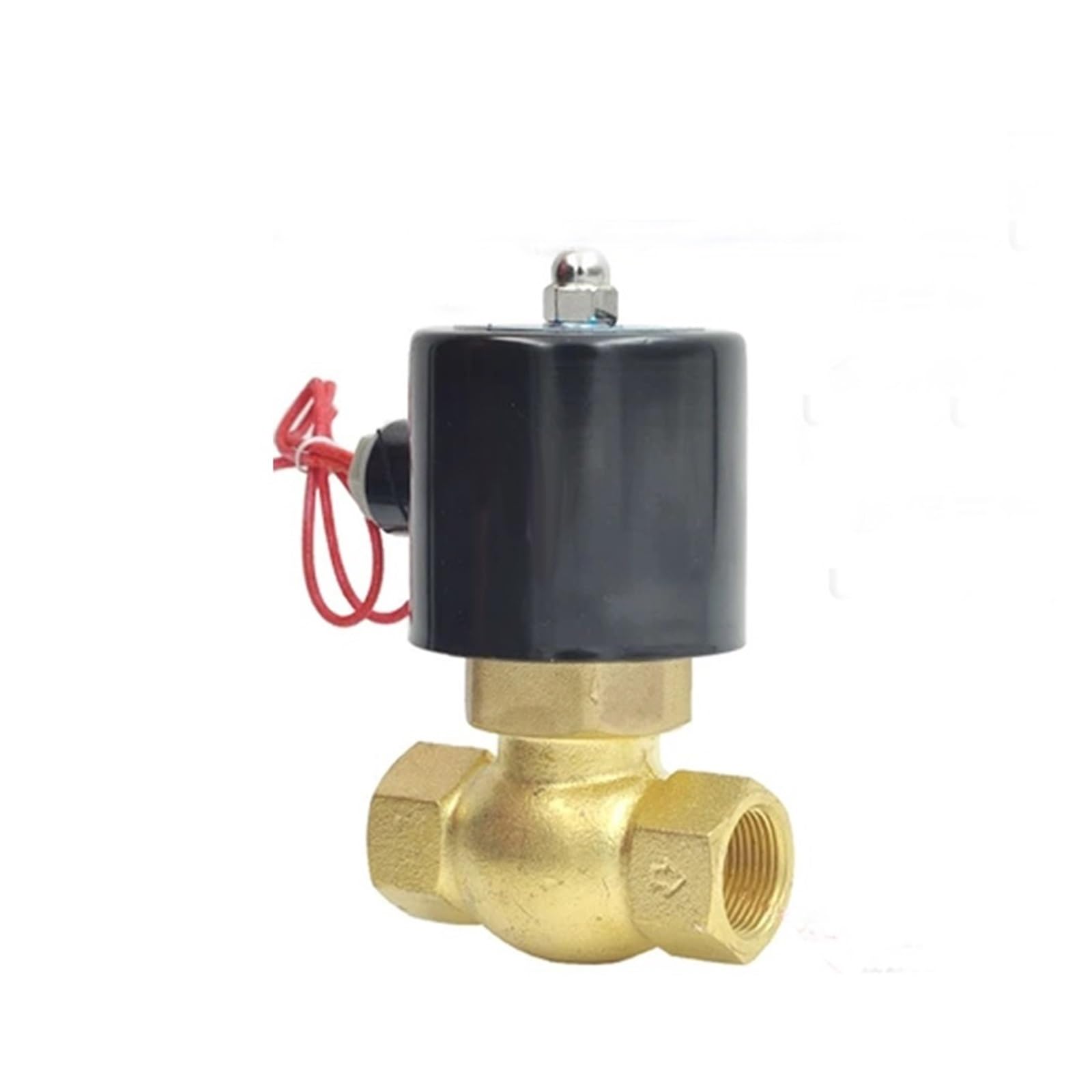 Électrovanne vapeur en laiton haute température US-15 12V avec joint PTFE