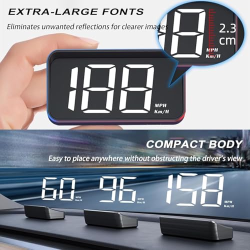 Pantalla de Visualización Frontal para Land Rover Discovery Sport 2014-2025 velocímetro 5