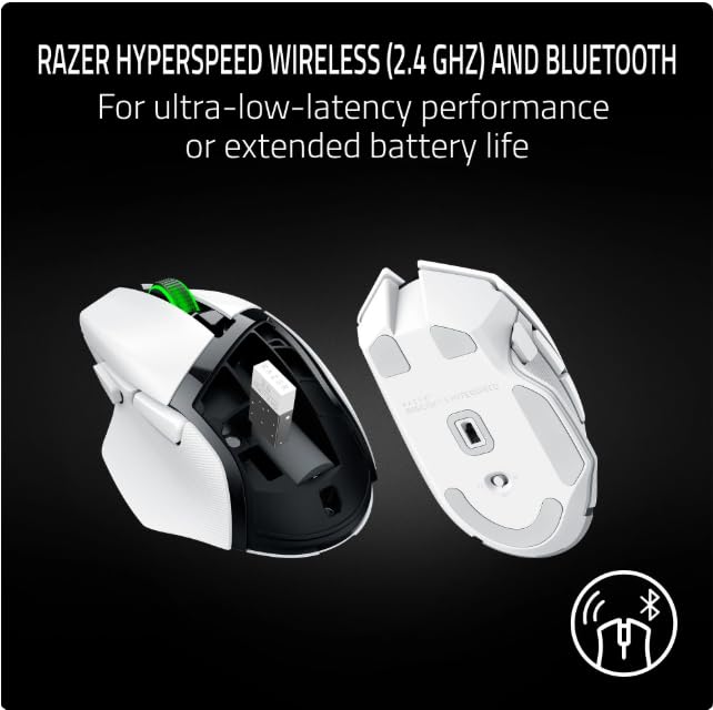マウス・トラックボール Razer Basilisk v3 pro White Amazon.com: Razer Basilisk V3 Pro Customizable Wireless Gaming