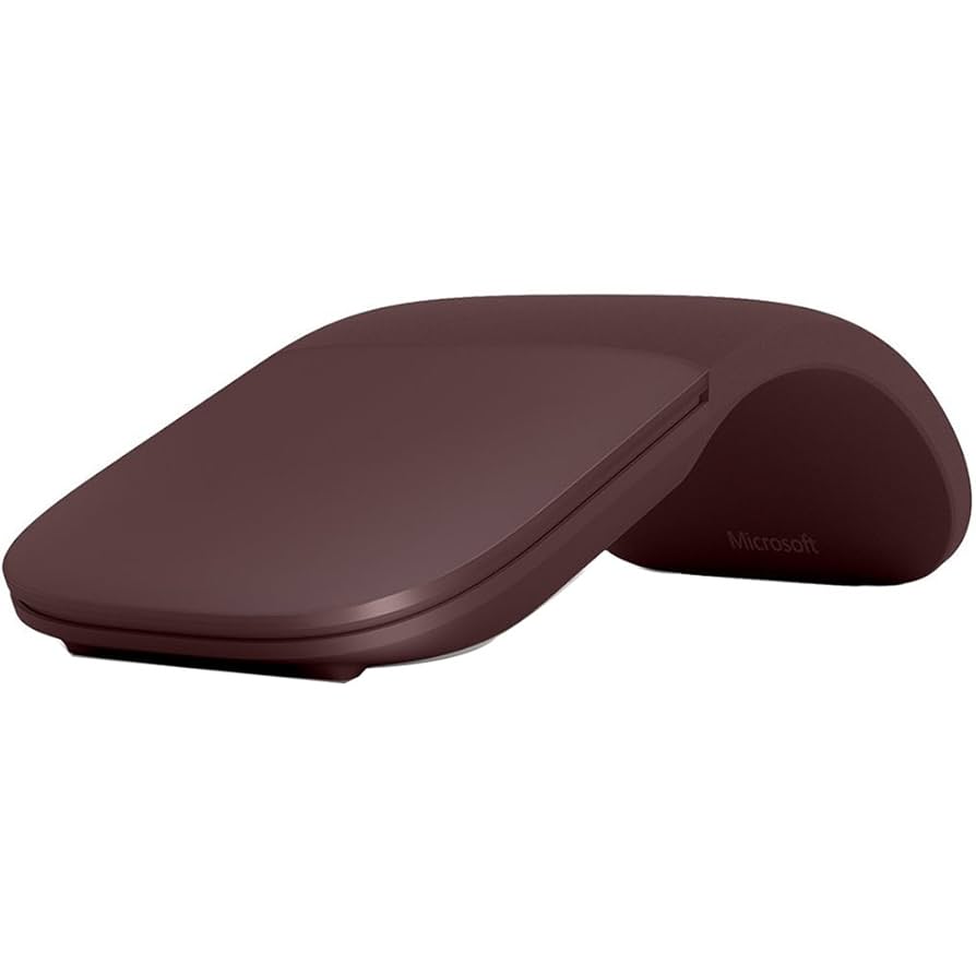 Microsoft Surface Arc Mouse レッド Amazon.com: Surface Arc Mouse – Burgundy : Electronics