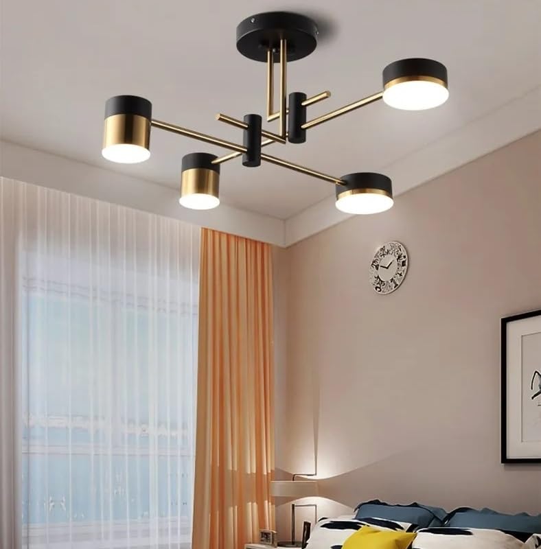 Lustre plafond cuisine LED haut de gamme suspension moderne salon