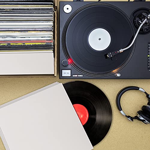 BELLE VOUS Pochette Vinyle 33 Tours Blanche de 12 Pouces (Lot de 25) – L31 X l31 cm – sans Trou Central, Protection… - Les Beatles, Paul McCartney, John Lennon, RIngo Starr, George Harrison BELLE VOUS Pochette Vinyle 33 Tours Blanche de 12 Pouces (Lot de 25) - L31 X l31 cm - sans Trou Central, Protection… – Image 6