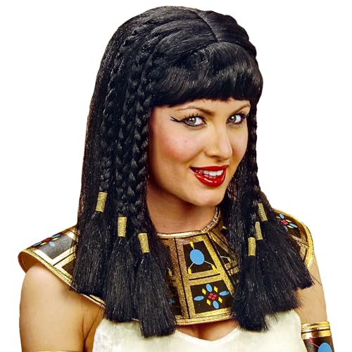 WIDMANN Queen of the Nile Polybag Wig for Hair Accessory Fancy Dress