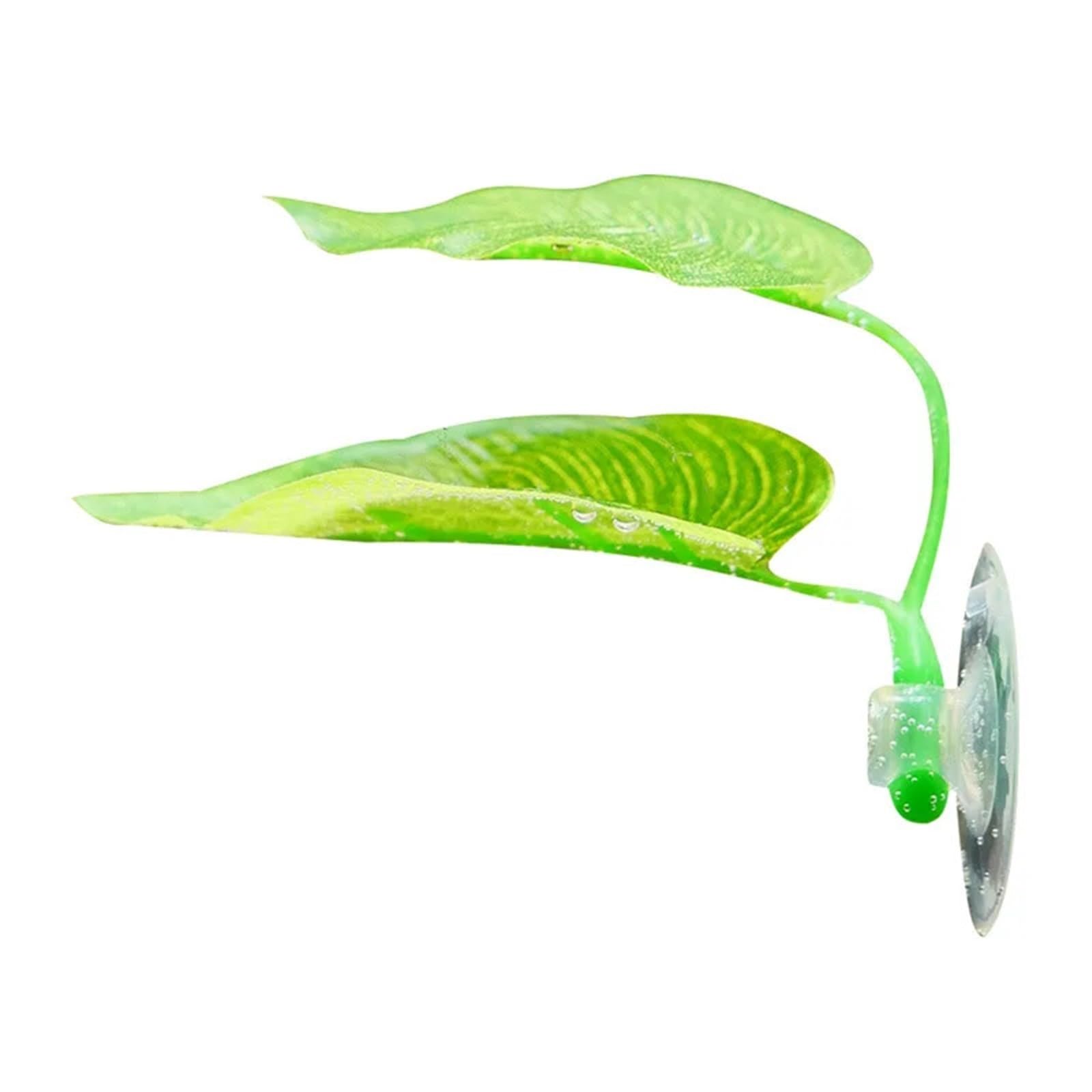 Betta Hammock 8pcs Betta Fish Rest Aquarium Leaf Plants Decoration Spawning Ornamental Plant Play Relax Artificial Hide Hammock
