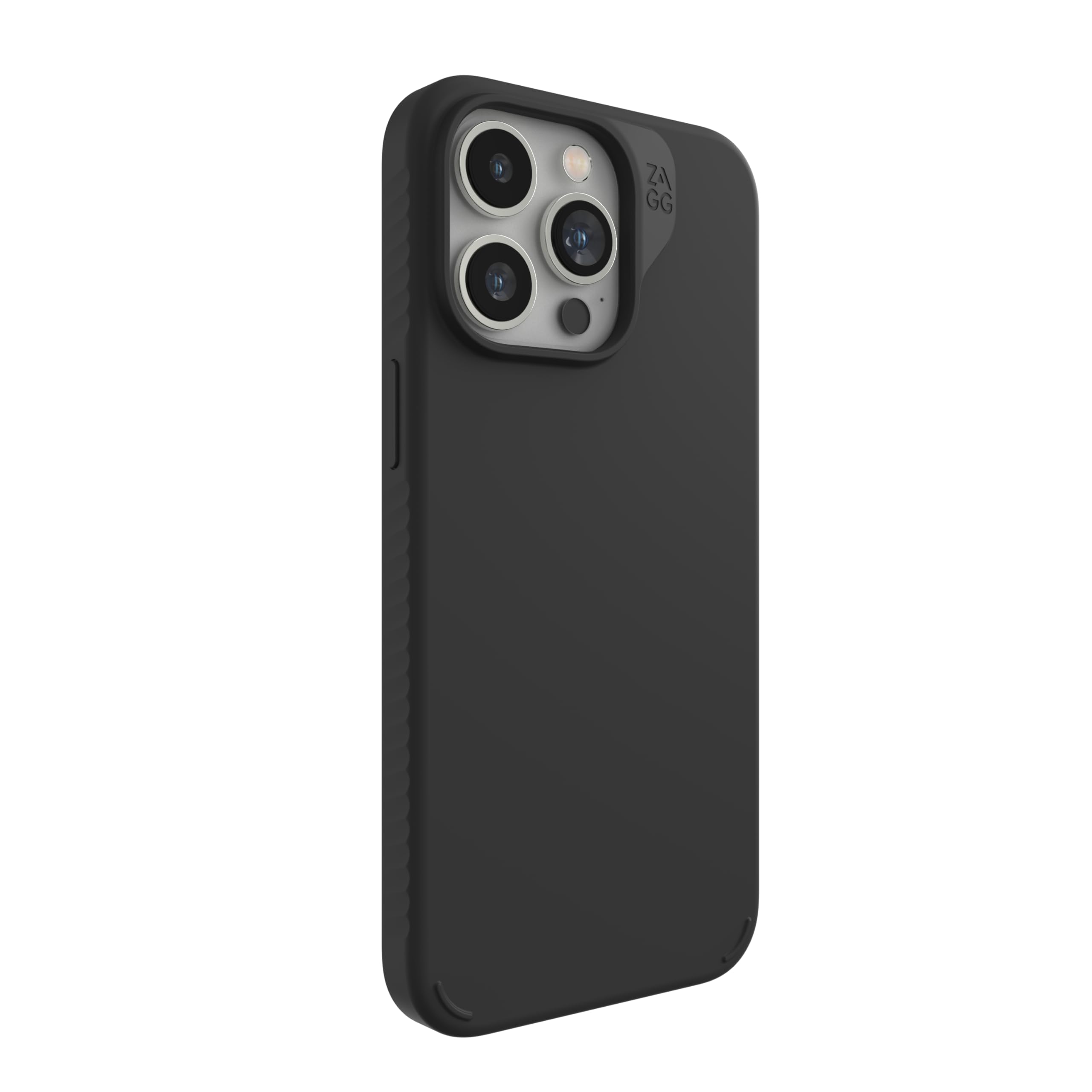 ZAGG Manhattan - Custodia a scatto compatibile per Apple iPhone 15/Plus/Pro/Pro Max (iPhone 15 Pro Max, nero)