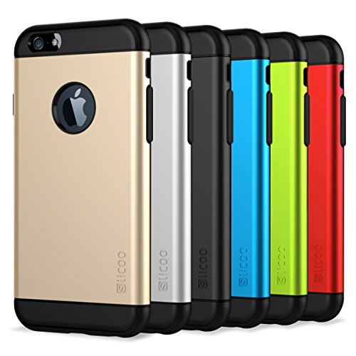 IPhone 6 Custodia, Slicoo Doppio Strato Portatile