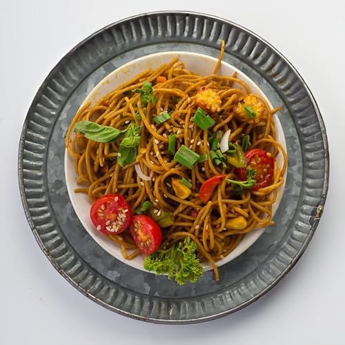 Image of Wisdom Roots Ragi & Foxtail Millet Noodles Combo Pack, 384g each |Tastemaker Inside | No Maida, MSG or Refined Oil|Rich in Calcium, Protein & Fiber|Healthy Instant Noodles