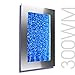 Wall Mount Hanging Bubble Wall Aquarium 30" LED Lighting Indoor Panel 300WM Water Fall Fountain Water Feature