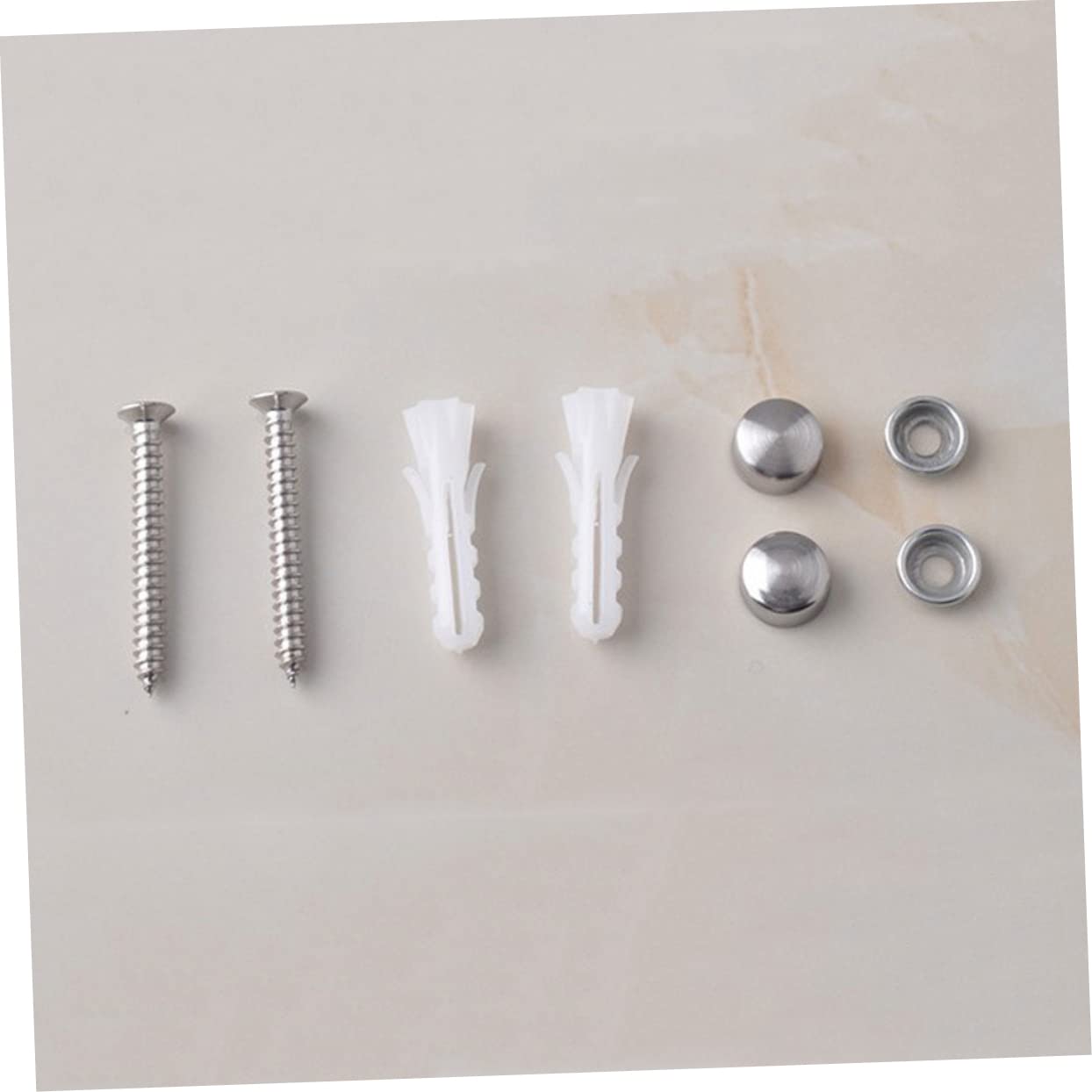 PRETYZOOM Stainless Steel Wall Hooks Door Hanger Decorative Hangers Rustproof for Kitchen Bathroom