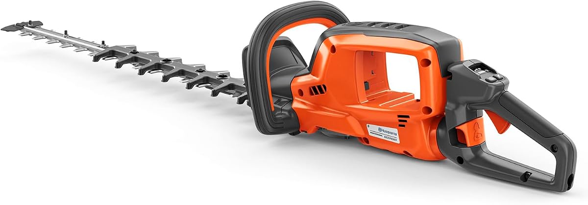Husqvarna 522iHD60 Cortasetos a batería de 40 V, accesorios de jardinería | Desbrozadora de doble cara de 60 cm, resistente a la intemperie IPX4, conectividad integrada, batería y cargador no incluidos (solo herramienta)