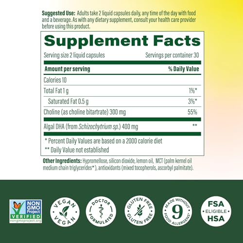 MegaFood Baby & Me 2 DHA and Choline