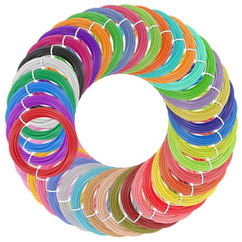 Filament PLA pour stylo 3D 1.75mm recharge 40 couleurs sourcing map pour dessin 3D