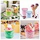 Eiscreme Neoprenhülle für Ninja Creami Zubehör 4 Stück für NC301 NC300 NC299AMZ Eismaschinen-Behälter (473 ml)