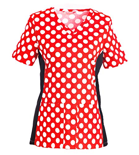 Women's Print Scrub Top