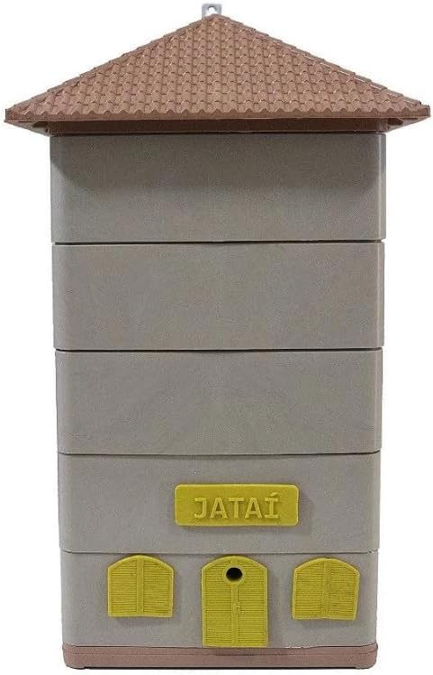 Caixa de Abelhas INPA 5 Módulos 12x12 Com Suporte em Alumínio e I...