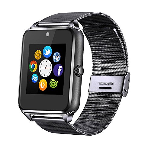 IRONLINK RK06 Sweatproof Smart Watch Phone for iPhone 5s/6/6s and 4.2  Android or Above SmartPhones Include 8G Micro SD Card (Black)- Buy Online  in Hong Kong at Desertcart - 34923101.