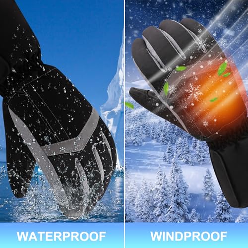 Gants chauffants ski de qualité supérieure et tactiles - 6