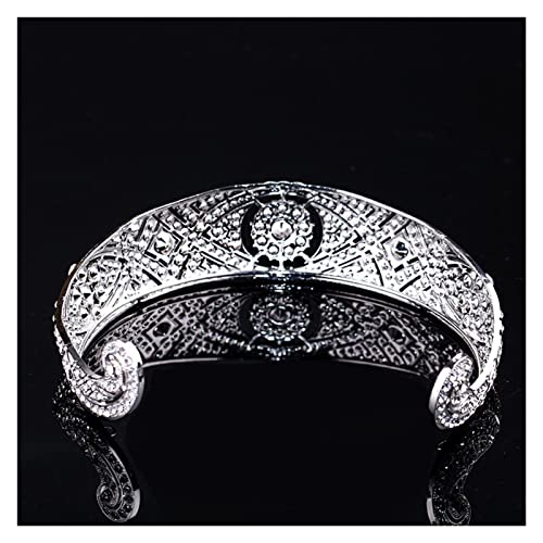 Tiara de novia corona de princesa y diadema para mujer boda 2