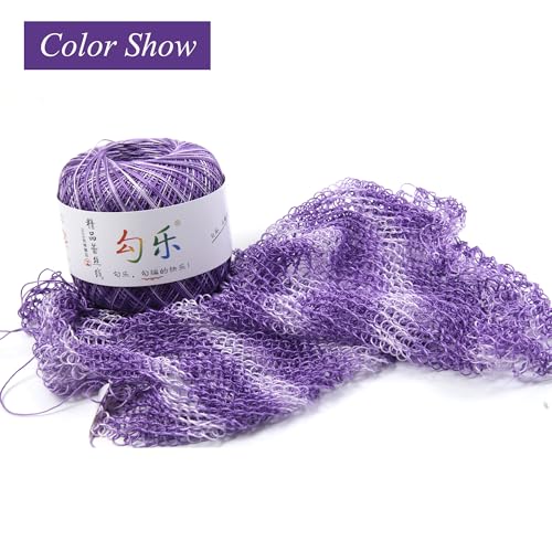 Image of golo Crochet Thread Size10 Yarn for Hand Knitting Lace Thread Purple-D03