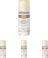 Vista 131 de Rust-Oleum 7776830 - Pintura en aerosol para prevención del óxido, 12 onzas, negro plano