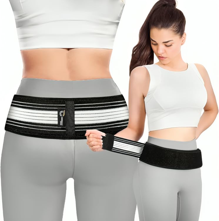 CORDAX SI Belt - Sacroiliac SI Joint for Men & Women, Sciatica Belt, SI Joint Support Brace Relieve Sciatrica, Lower back, Hip & Pelvic Pain, Flexigrip Belt, Regular (Universal Size) (B0CRBHW3RF) Amazon Price History, Amazon Price Tracker