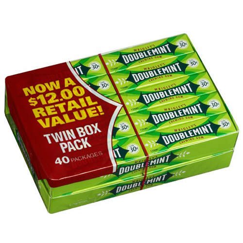 Doublemint Gum - 40 / Box