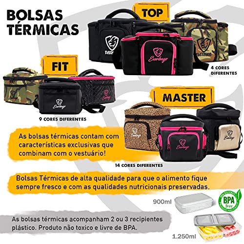 Bolsa Térmica Porta Marmita Master Preto Preto