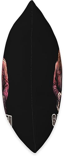 Miniatura 2 de Bigfoot Believer Squatch Yeti Special Tee Co Sasquatch Tee Funny Bigfoot Playing Saxophone Player Throw Pillow, 18x18, Multicolor