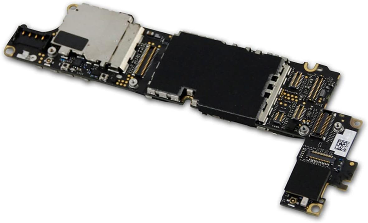 16GB 64GB for iPhone 4S Motherboard with Full Unlocked NO ID for iPhone 4S Logic Board with System(Color:16GB)