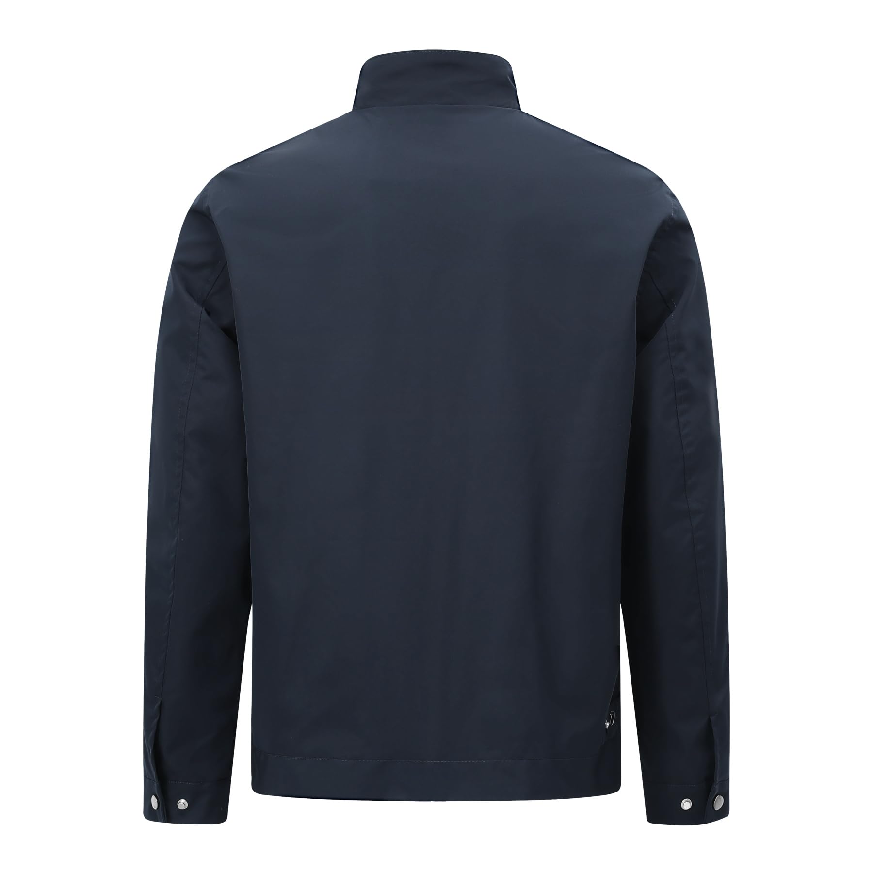 Allthemen Uomo Giubbotto Bomber Leggera Casual Giacca Collo Alto Zip Con Tasche Business Jacket Sportiva