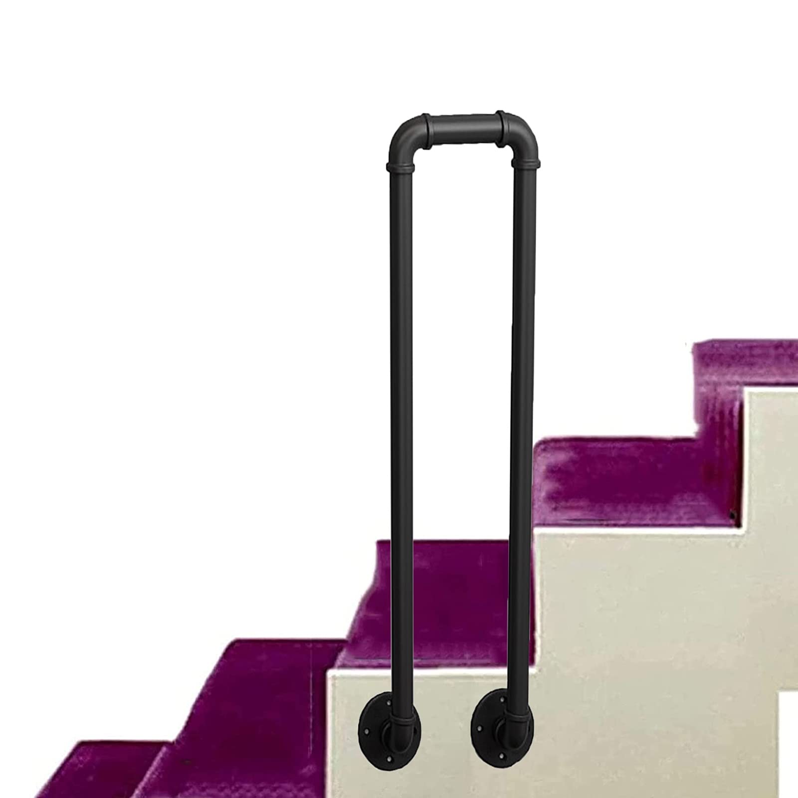 Main courante d'escalier extérieure pour sécuriser l'accès au jardin