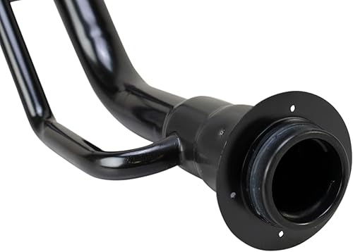 Vista 235 de TRQ Cuello de llenado de depósito de combustible negro compatible con Toyota Sienna 2004-2010