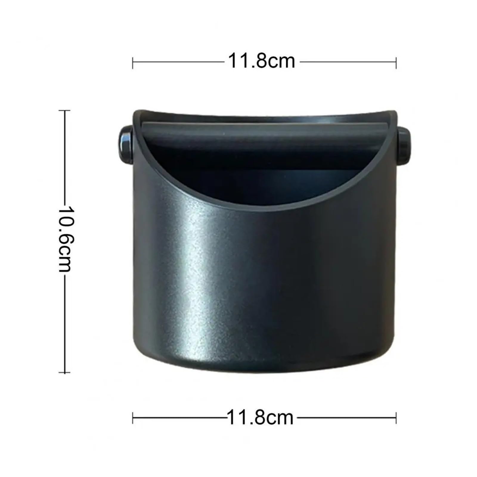 Contenitore for Caffè, Contenitore for Caffè Espresso, Antiurto, Antiscivolo, Con Accessorio Barista Rimovibile for Fondi Di Caffè(Caramel)