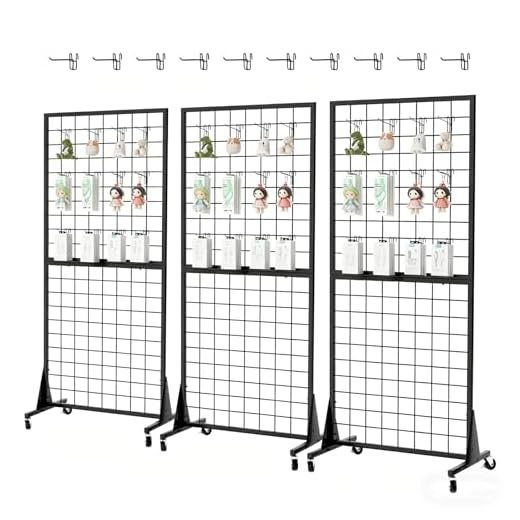 Sturdy Gridwall Display Panels for Retail