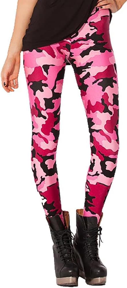 Girl 3D Printed Geometric Figures Ankle Elastic Tights Legging