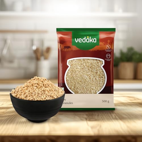 Image of Amazon Brand - Vedaka Soy Granules, 500 g