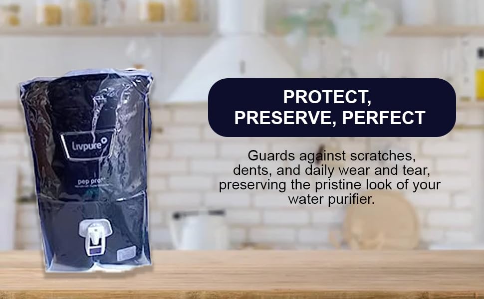 Image of Water Purifier Cover Compatible With Livpure Pack of 1 (LIV PEP COVER 3)