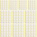 400pcs Candle Wick Stickers, Heat Resistance Candle Making Double-Sided Stickers