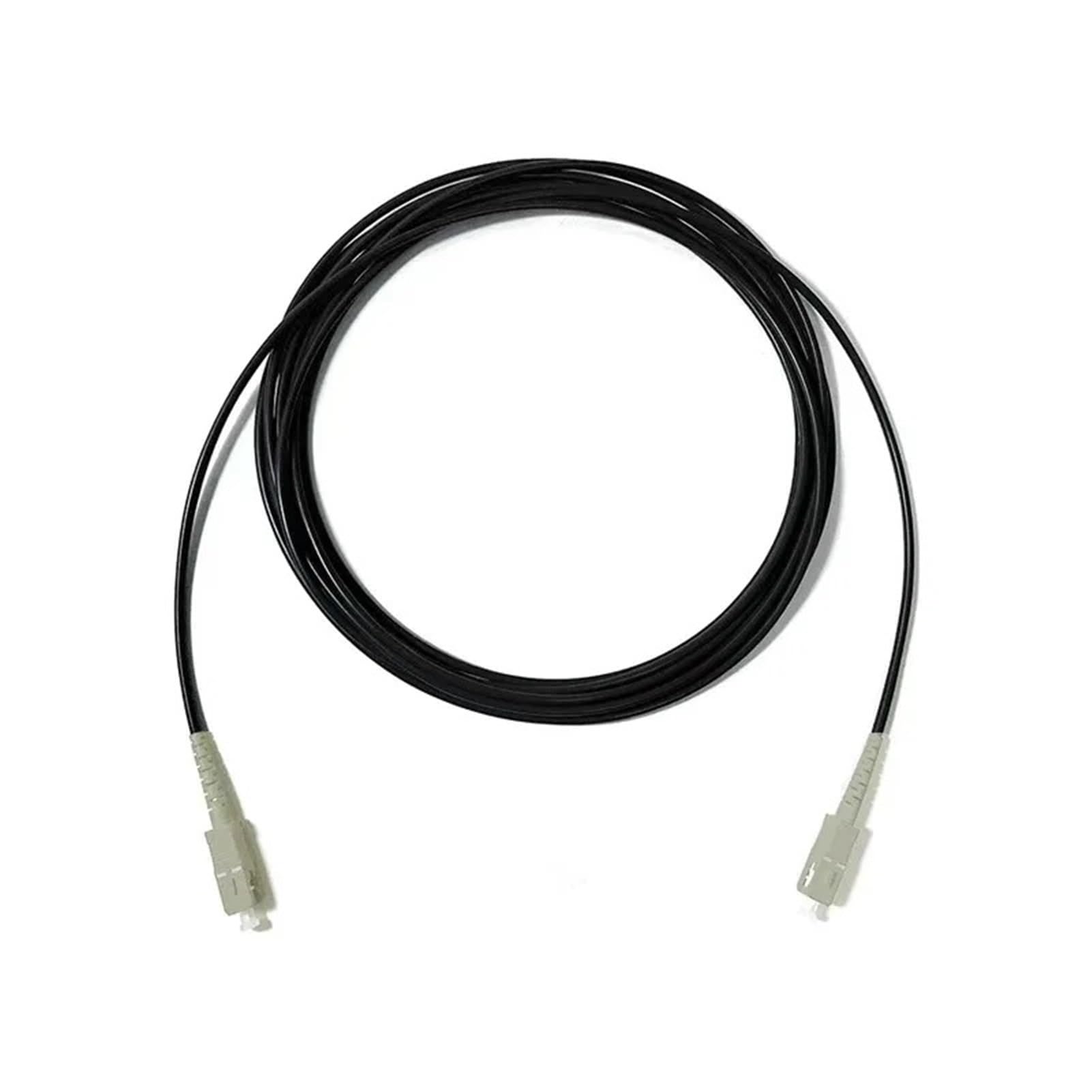 Cordon de raccordement à fibre optique unique blindé multimode extérieur (SC-SC 10 m 5 pièces)