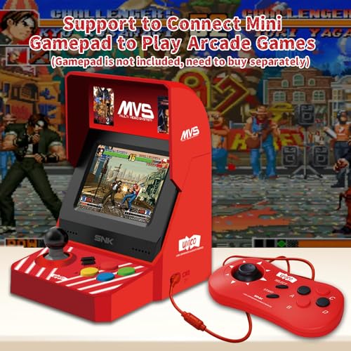 Unico MVSMINI01 Snk Mvs Mini Home Arcade Machine, 45 Pre-Loaded Classic Snk Neogeo Games:10 Kof / 5 Metal Slug / 7 Fatal Fury / 6 Samurai Shodown And More thumb #2