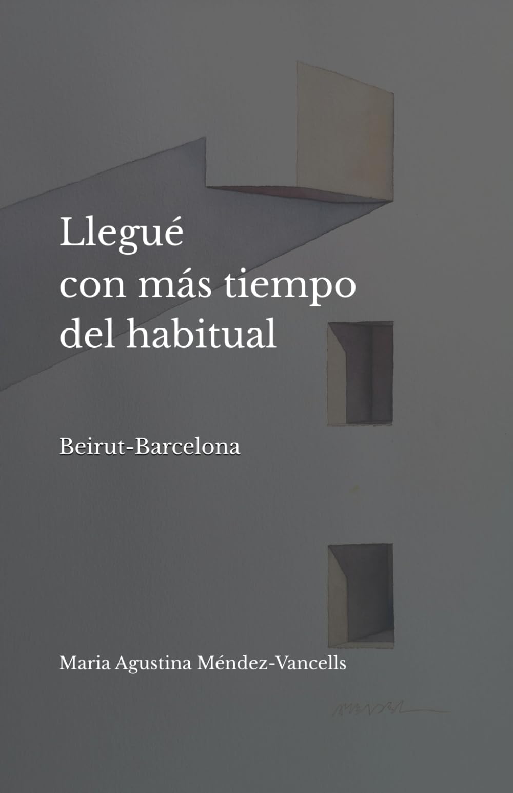 Llegué con más tiempo del habitual: Beirut-Barcelona