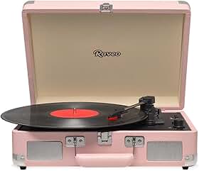 Vitrola Chrome Coral com Usb e Bluetooth, Bivolt