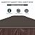 Outsunny 10' x 12' Hardtop Gazebo with Curtains and Netting, Permanent Pavilion Metal Single Roof Gazebo Canopy with Aluminum Frame and Hooks, for Garden, Patio, Backyard, Coffee Brown