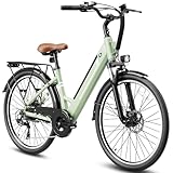 Jasion 26' Electric Bike for Adults, Internal Removable...