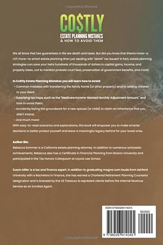 Co$tly Estate Planning Mistakes: & How to Avoid Them