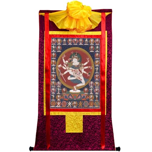 Gandhanra Tibetische Thangka-Kunst Padmapani Avalokiteshvara 47' x 32'